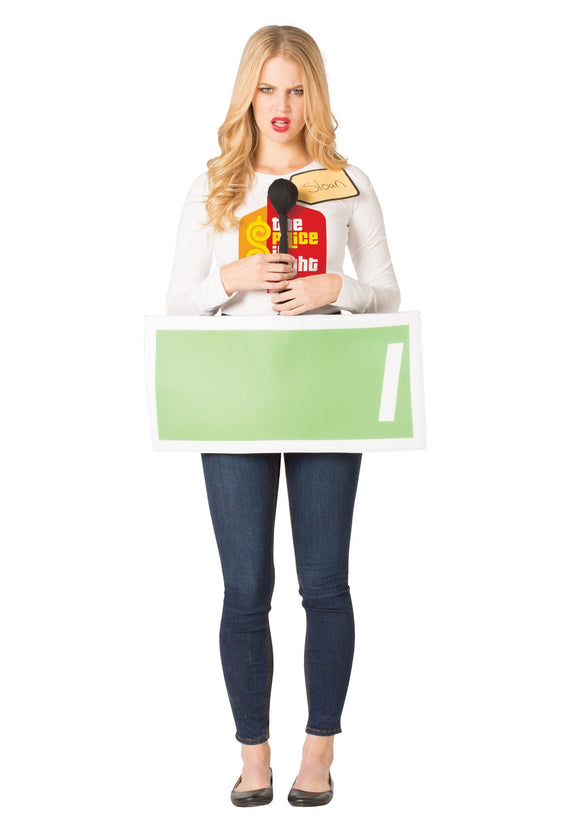 Price is Right Green Contestant Costume for Adults