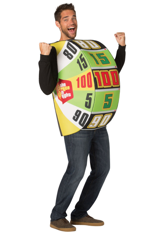 Price is Right Wheel Costume for Adults