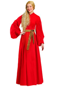Women's Princess Bride Red Buttercup Dress Costume