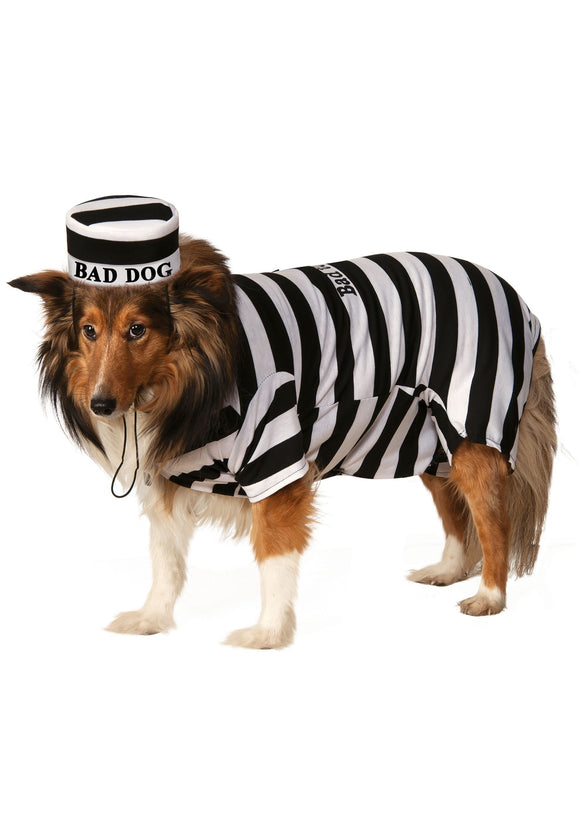 Prisoner Costume for Dogs and Cats