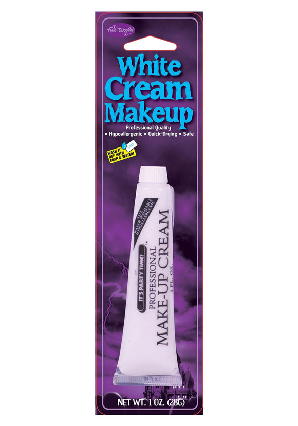 Fun World Professional Cream Makeup - White