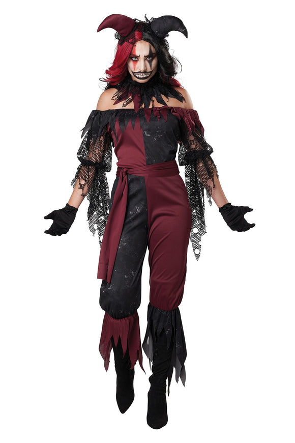 Psycho Jester Women's Costume