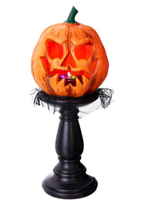 Pumpkin Candle Lamp with Light & Sound Halloween Decoration