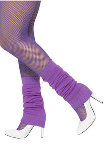 Purple Leg Warmers for Women
