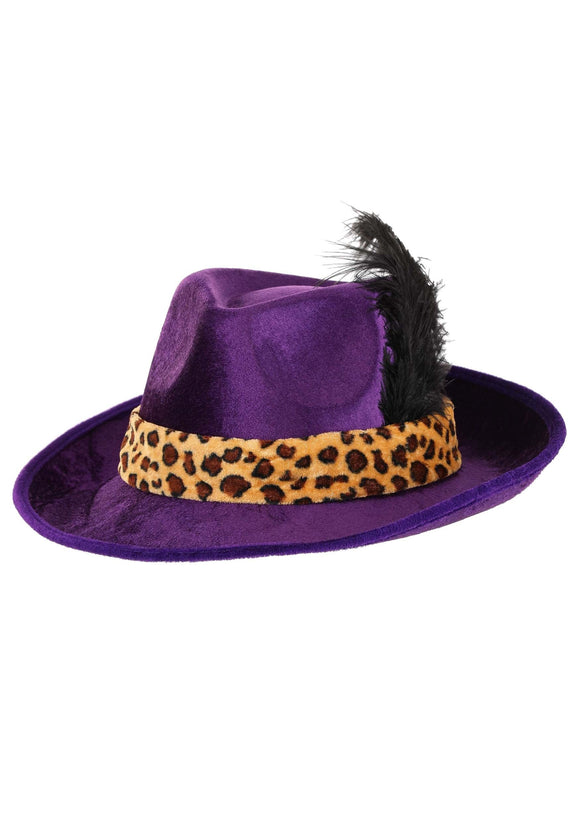 Purple Pimp Hat Accessory