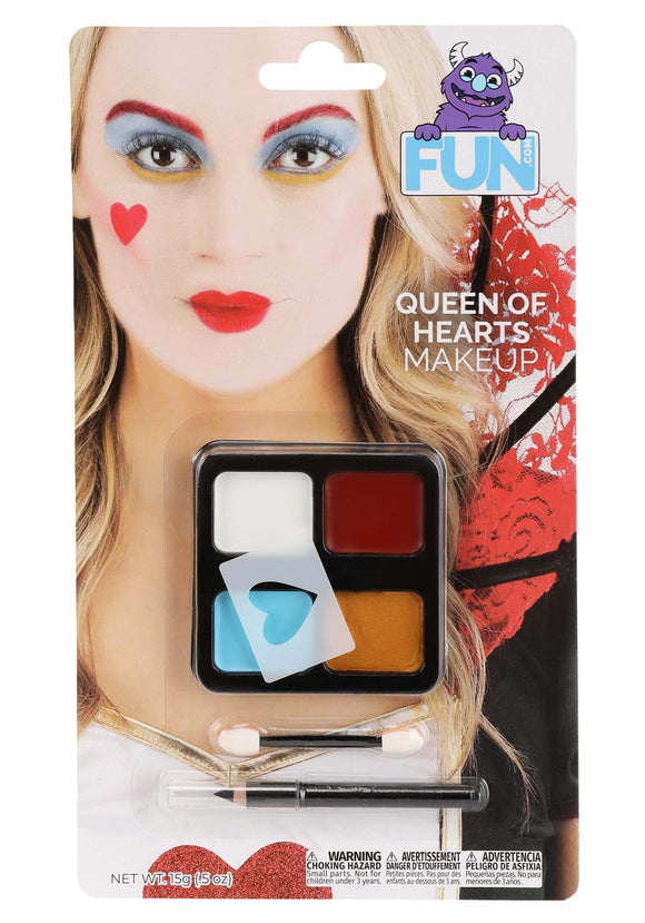 Queen of Hearts Makeup Costume Kit