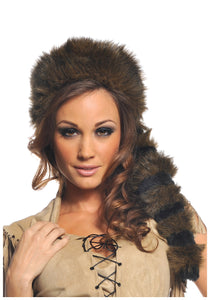 Women's Raccoon Tail Hat