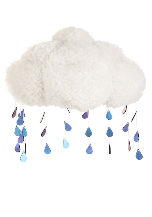 Adult Sherpa Light-Up Rain Cloud Hat