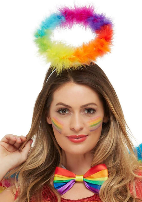 Adult Rainbow Angel Halo