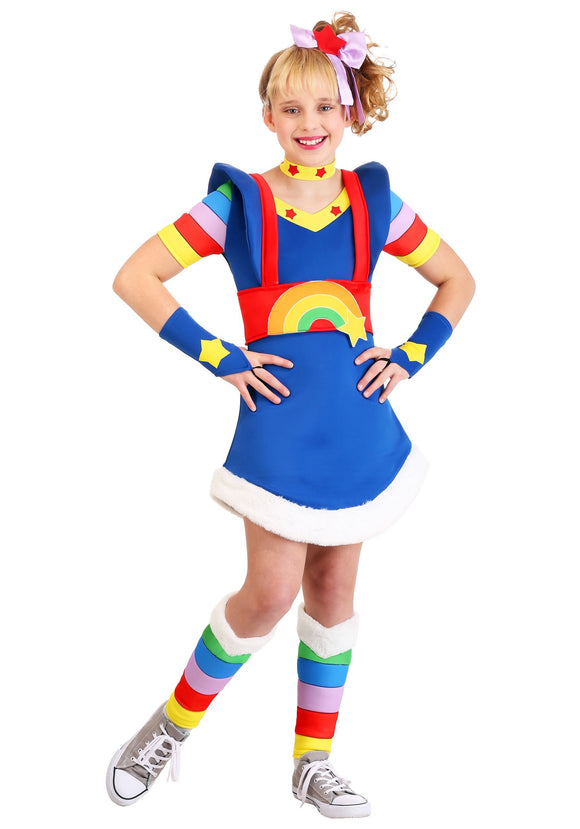 Girl's Rainbow Brite Costume
