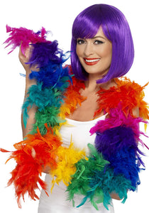 Multicolored Feather Boa