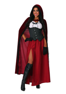 Womens Plus Size Ravishing Red Riding Hood Costume