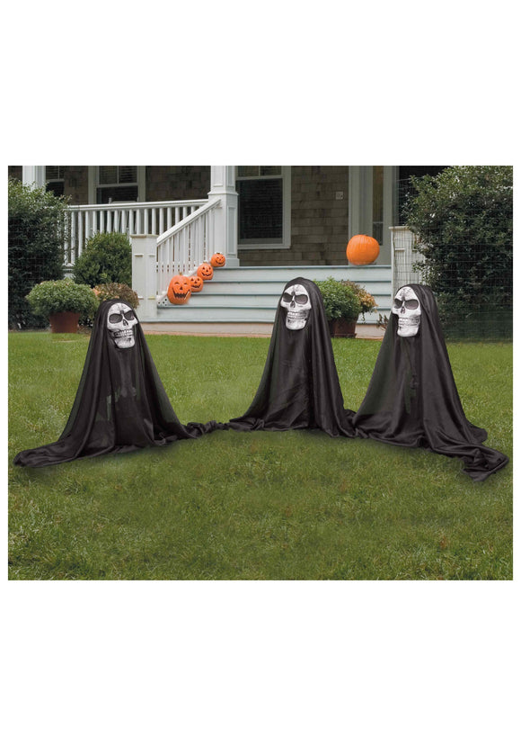 Reaper Group Set of Three - Halloween Decorations, Scary Accessories