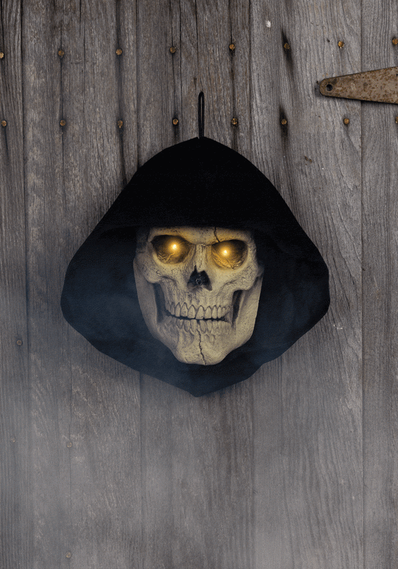 Reaper Skull Head Door Decoration