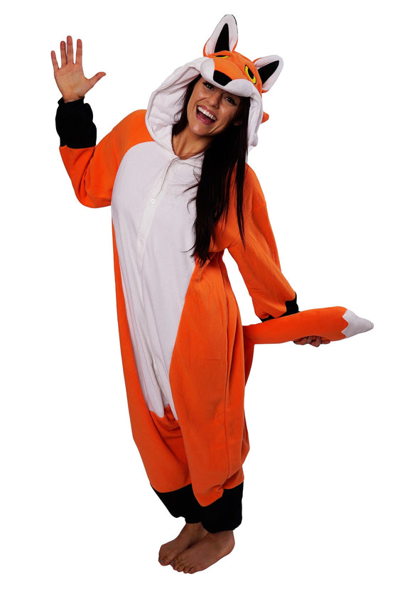 Red Fox Kigurumi Costume for Adults
