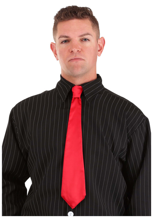 Gangster Red Tie