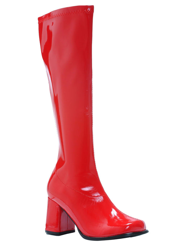 Women's Red Gogo Boots