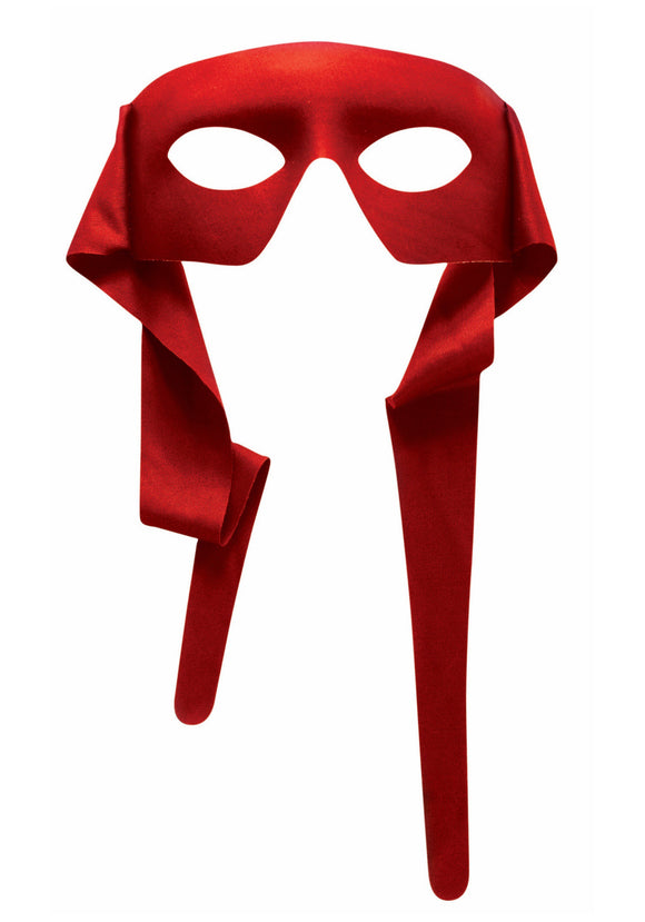 Adult Red Masked Man w/Ties