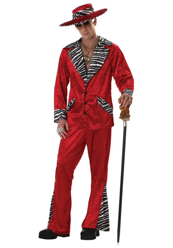 Red Pimp Costume