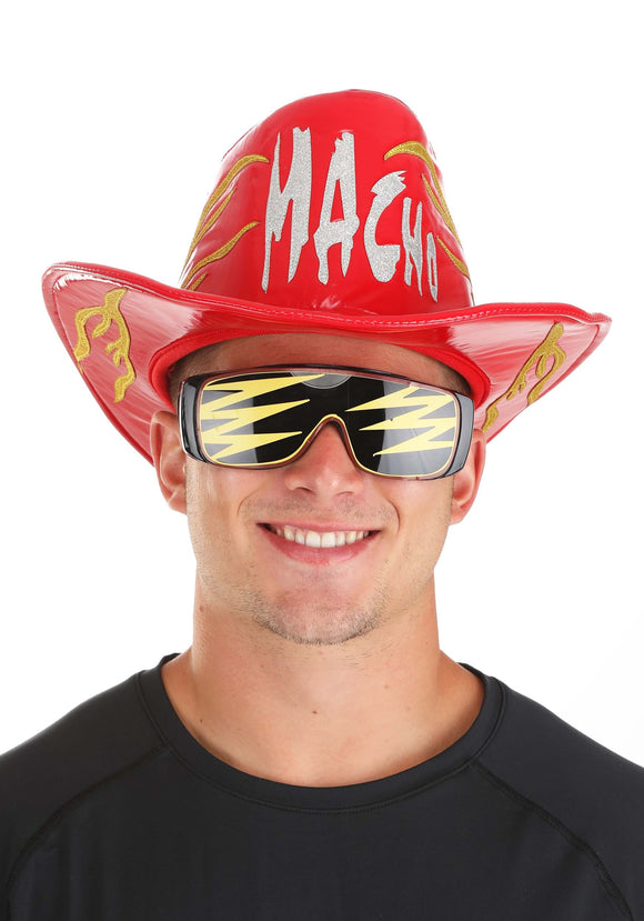 Randy Savage Red Deluxe Cowboy Hat