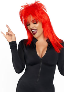 Red Rocker Wig