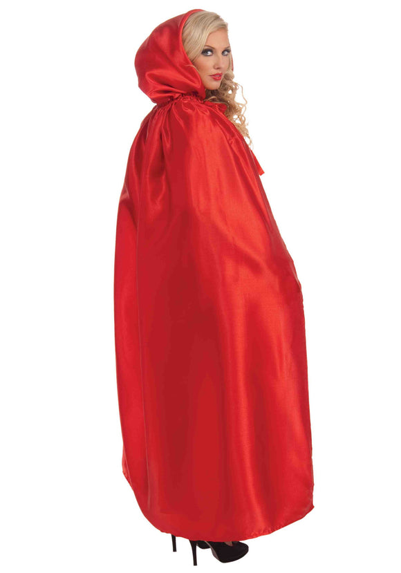 Red Satin Cape