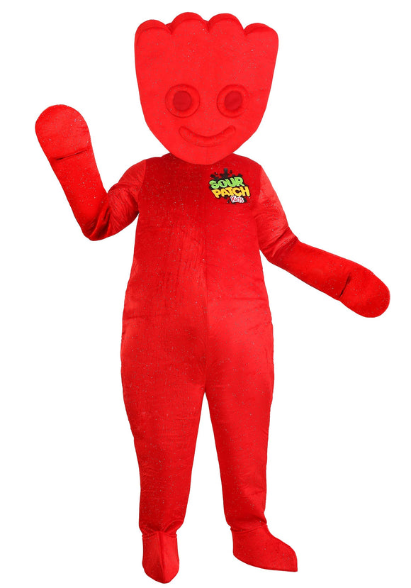 Red Sour Patch Kids Costume for Adults