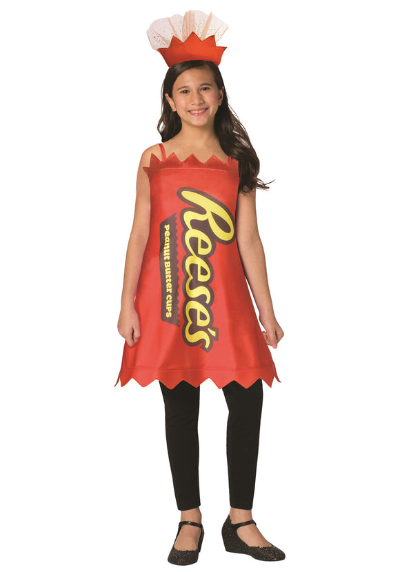 Reese's Girls Reese's Peanut Butter Cup Costume