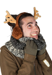 Adult's Reindeer Ear Muffs