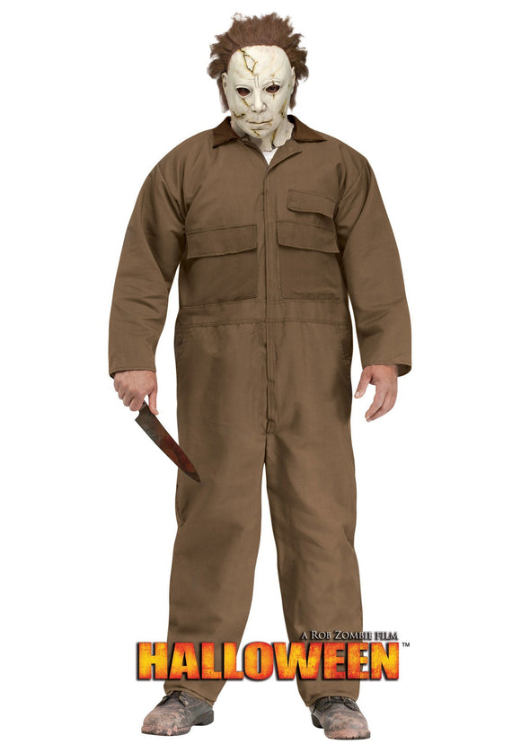 Rob Zombie Halloween Michael Myers Plus Size Costume for Men