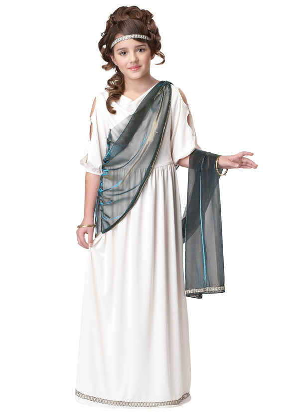 Girls Roman Princess Costume