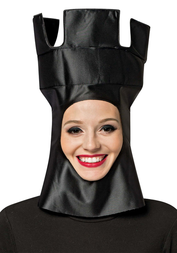 Adult Rook Chess Piece Headpiece