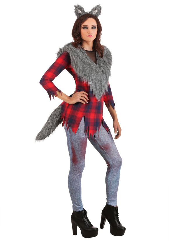 Plus Size Ruff and Tumble Werewolf Costume for Women
