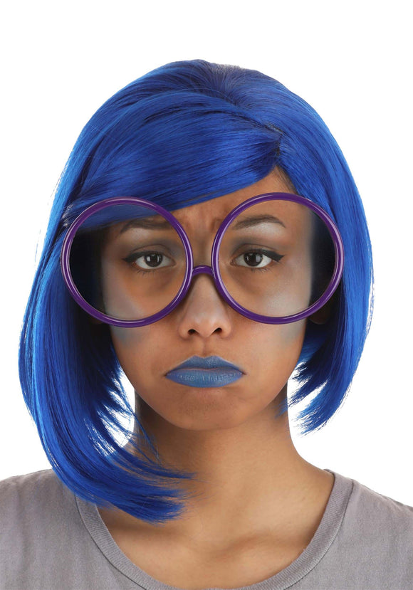 Disney Inside Out Sadness Costume Accessory Glasses