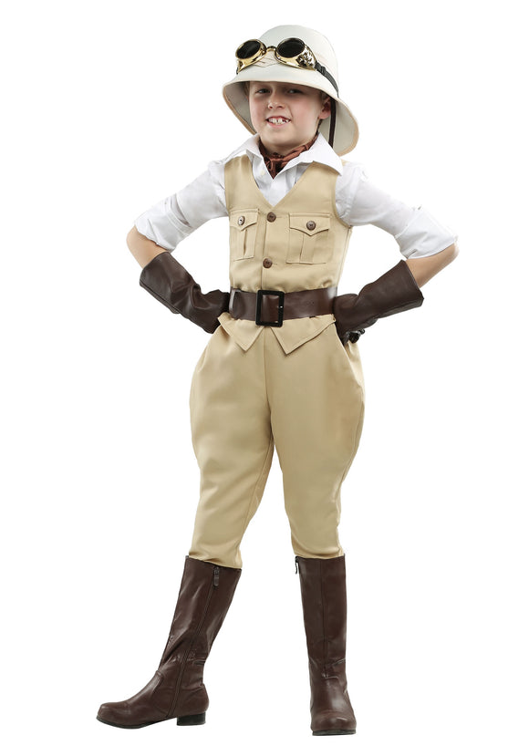 Safari Hunter Costume for Boys