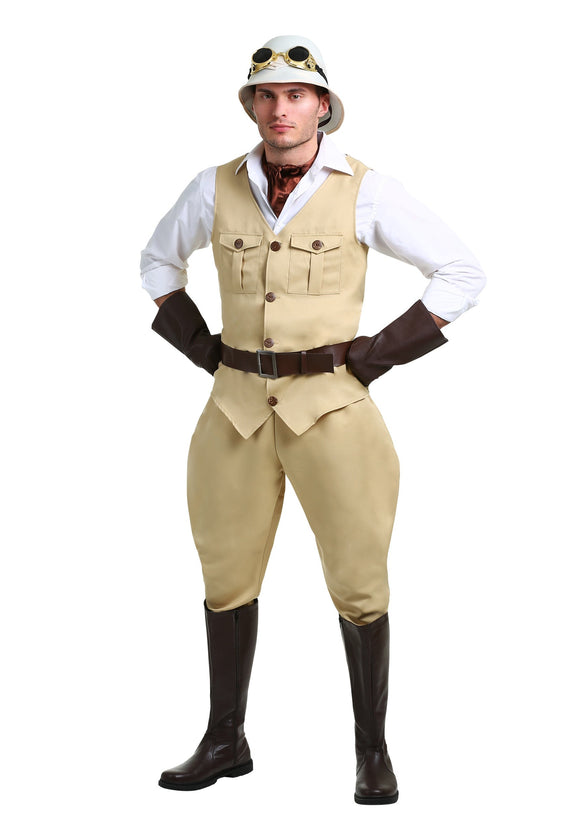 Safari Hunter Plus Size Costume for Men 2X