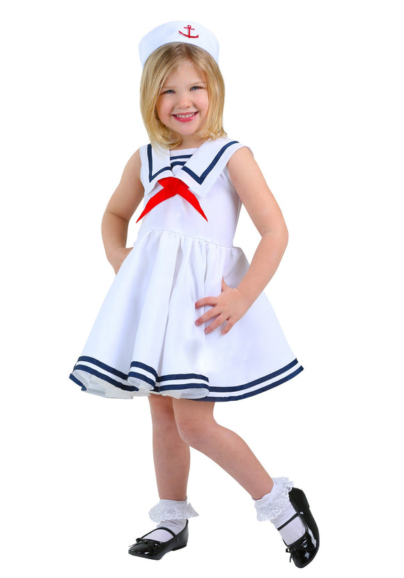 Sailor Toddler Costume for Girls