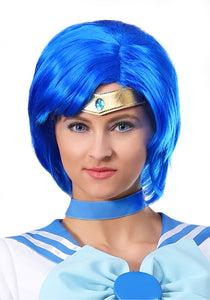 Sailor Moon Sailor Mercury Wig for Adults