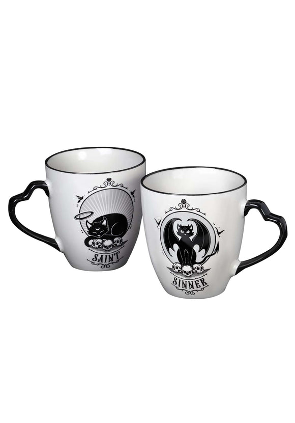 Saint & Sinner Coffee Mug Set