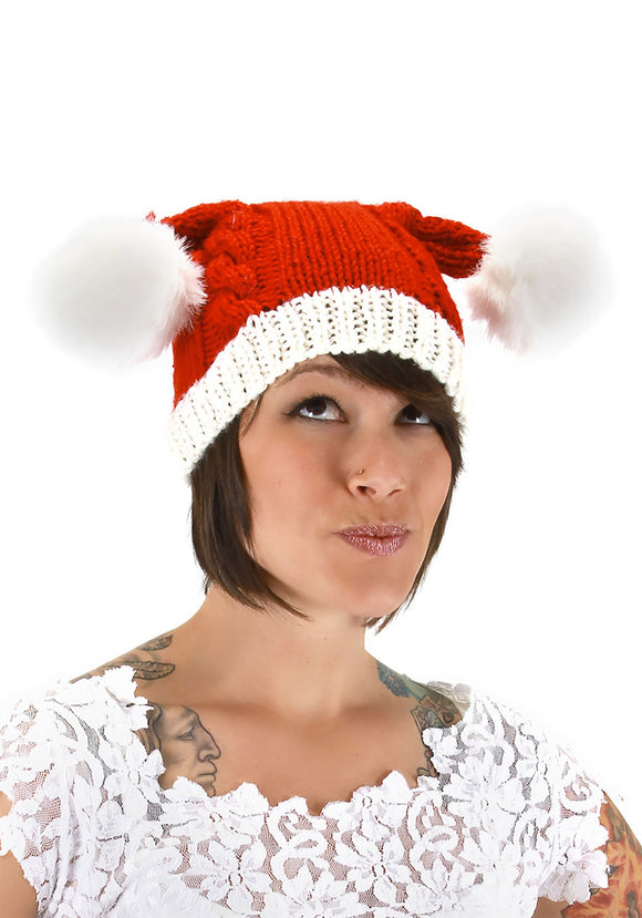 Adult Santa Knit Hat