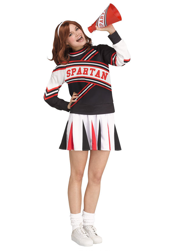 Women's Saturday Night Live Spartan Cheerleader Deluxe Costume