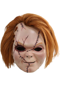 Chucky Scarred Plastic Mask