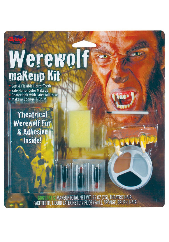 Fun World Scary Werewolf Makeup Kit