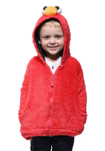 Sesame Street Elmo Faux Fur Costume Hoodie for Kids