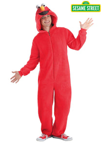 Sesame Street Adult Elmo Onesie Costume