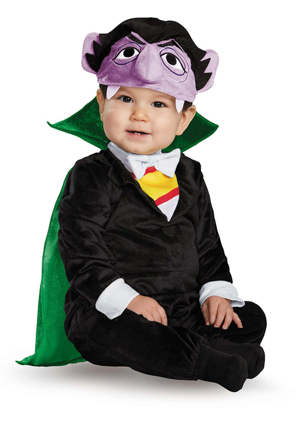 Sesame Street Deluxe Count Costume for Infant/Toddler