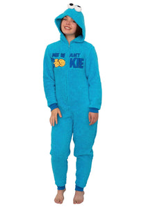 Sesame Street Cookie Monster Union Suit Costume for Women