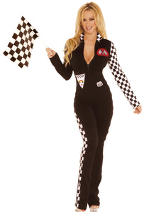 Sexy Race Car Jumpsuit Costume