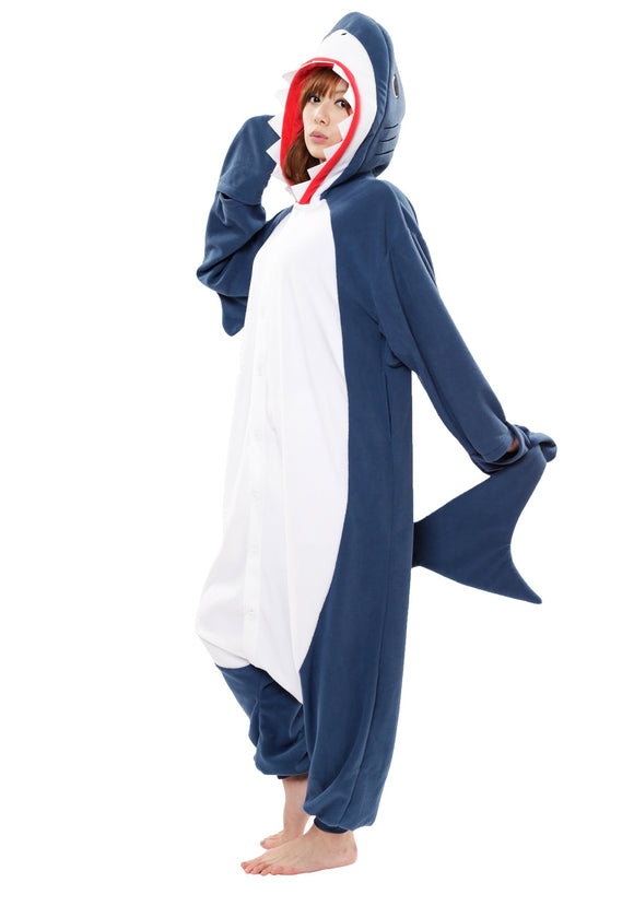 Shark Kigurumi Costume for Adults