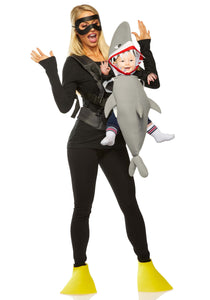 Diver and Shark Carrier Costume